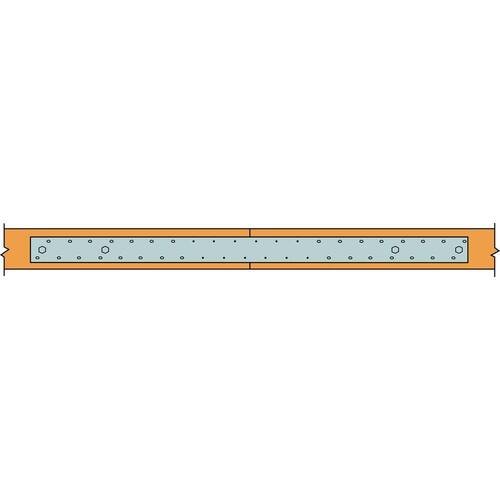 MST Medium Strap Tie, 27 in. 12-Gauge, 12-Gauge, Galvanized