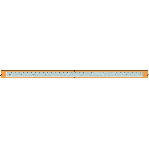 MST Medium Strap Tie, 48 in. 12-Gauge, 12-Gauge, Galvanized