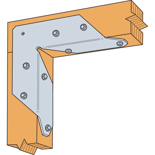 Metal Strap Rigid Tie Angle  ZMAX Galvanized 16-Gauge RTA