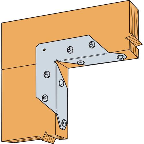 Metal Strap Rigid Tie Angle  ZMAX Galvanized 16-Gauge RTA