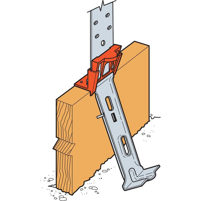 Wood Connector  24-5/8 in. STHD10 12-Gauge Galvanized Strap-Tie Holdown