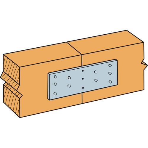 Metal Strap Tie Plate 1-13/16x5 in. Galvanized 20-Gauge TP