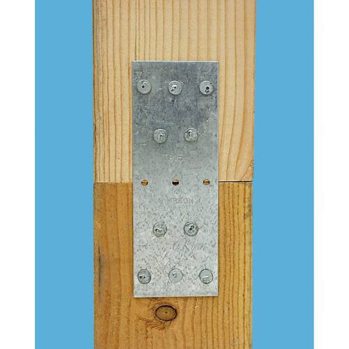 Metal Strap Tie Plate 1-13/16x5 in. Galvanized 20-Gauge TP