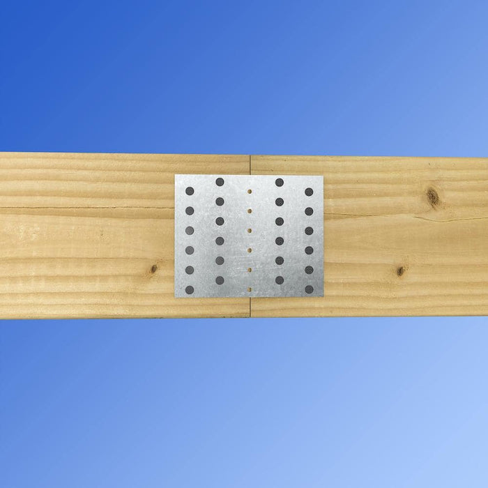 Nail Plate 4-1/8 in. x 5 in.TP45 20-Gauge Galvanized Tie Plate TP45