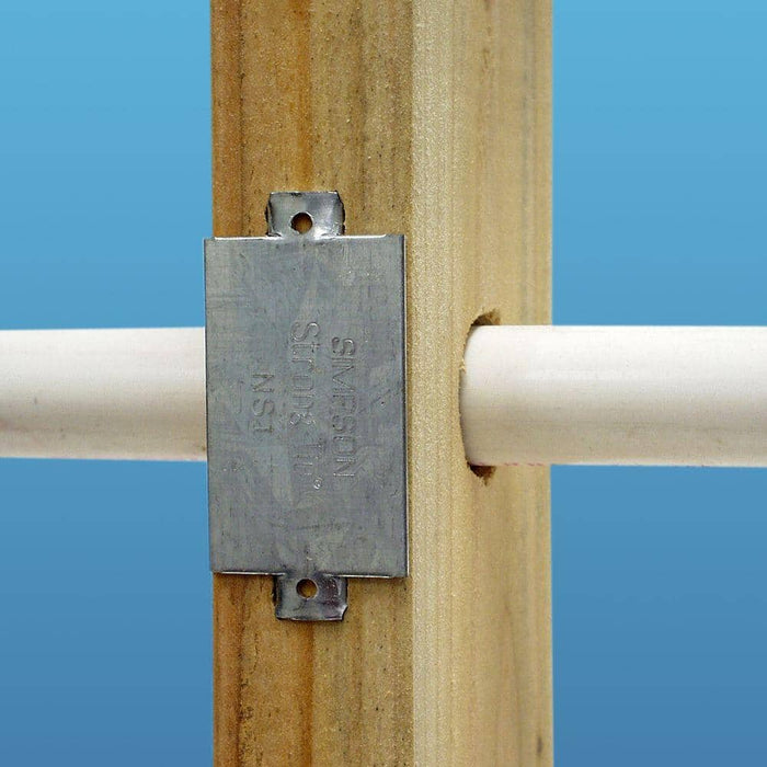Nail Plate 1-1/2 in. x 3 in. Strong-Tie Nail Stop Galvanized NS 3
