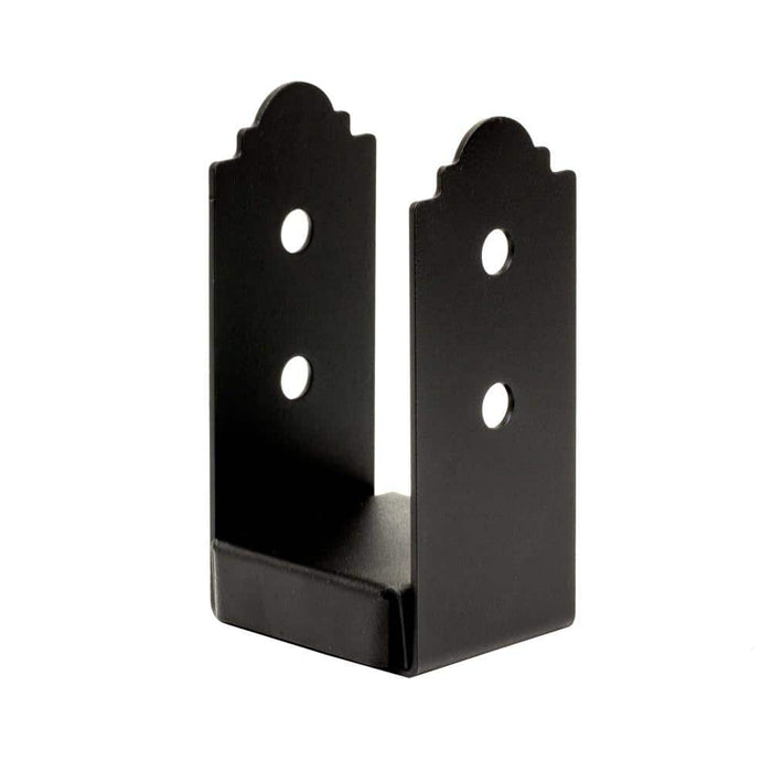 Post Base 4x4 APB44 Black Powder-Coated 