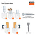 Post Base 6x6 CBST66Z  ZMAX Standoff Column Base