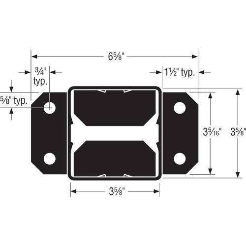 Post Brackets Post Base 4x4 Galvanized E-Z