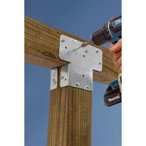 Post Brackets Adjustable Post 4x ZMAX Galvanized AC