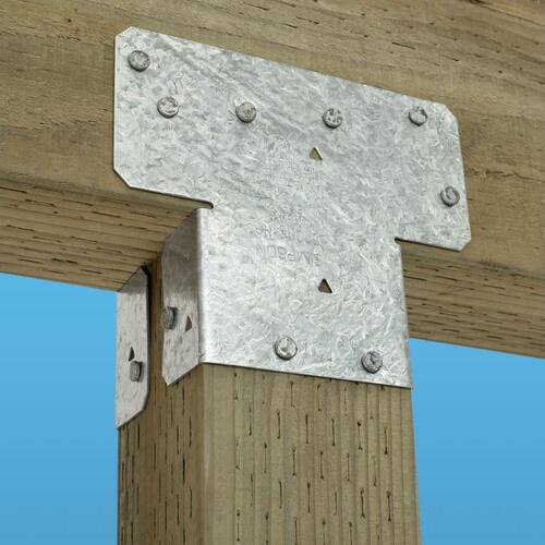 Post Brackets Adjustable Post 4x ZMAX Galvanized AC