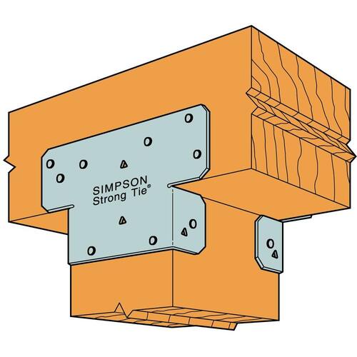 Adjustable Post Cap for 6x Nominal Lumber, ZMAX Galvanized AC