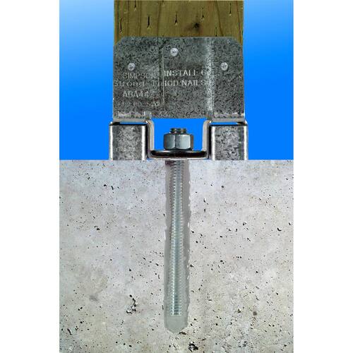 Retrofit Bolt 1/2 in. x 5 in. Hot-Dip Galvanized (2-Pack)