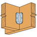 Wood Connector 3-1/4 in. Strong-Tie Gusset Angle Galvanized GA 2