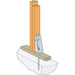 Wood Connector   8-11/16 in. HDUE3 Galvanized Predeflected Holdown
