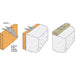 Wood Connector 3 in. x 8 in.  Strong-Tie Mudsill Anchor Galvanized MASA 2