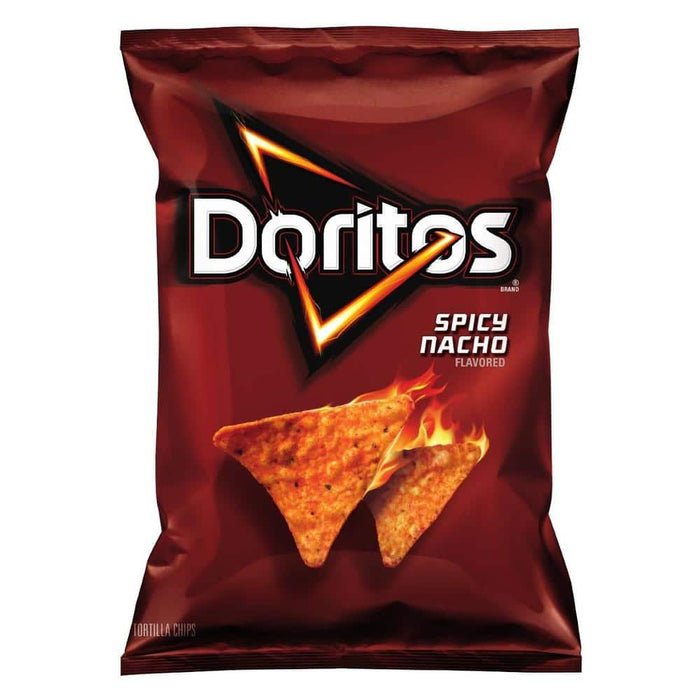 Doritos 2.75 oz. Spicy Nacho Cheese Tortilla Chips