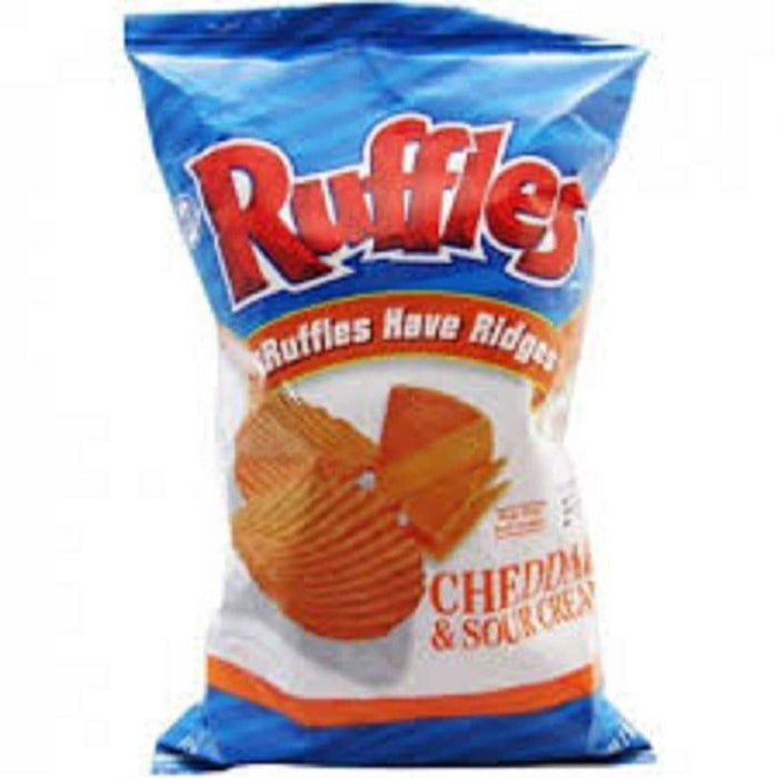 Ruffles 2.50 oz. Cheddar and Sour Cream Potato Chips