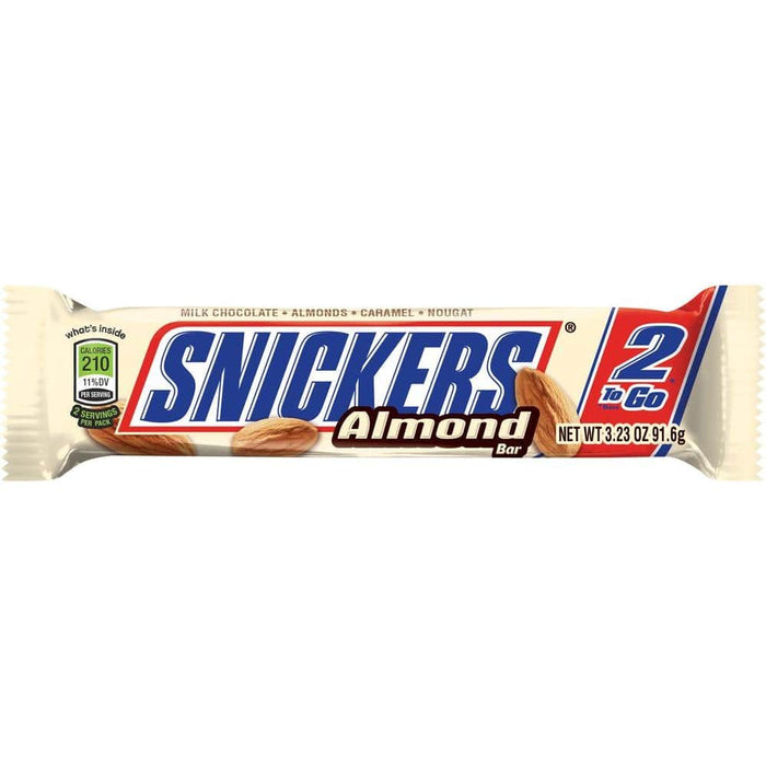 Snickers 3.62 oz. King Size Candy Bar Almond