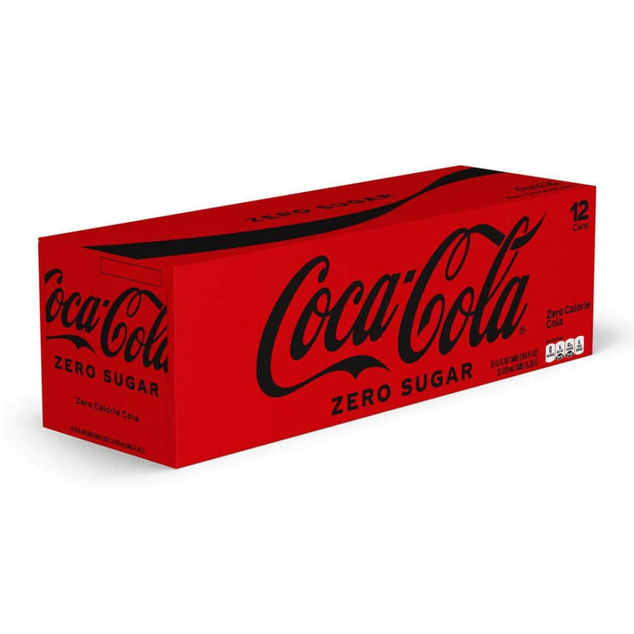 Coke-Cola Zero Sugar 12 fl. oz. Coca-Cola Zero Sugar Fridge Pack Cans (12-Pack)