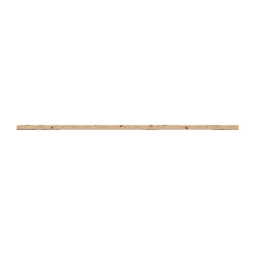 White Wood Plank 3/8 in. x 1-1/2 in. x 18 in. (10-Pack)