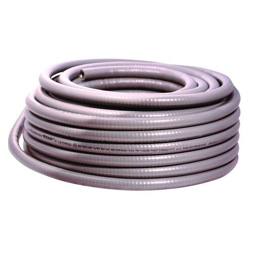 Liquidtight Flexible Metallic Titan Steel Conduit 1/2 in. x 100 ft