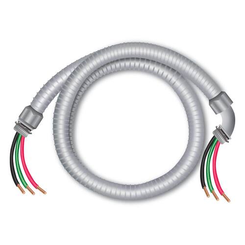 Ultratite Liquidtight Flexible Non-Metallic PVC Conduit Whip 3/4 in. x 6 ft