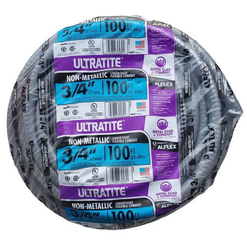 Ultratite Liquidtight Flexible Non-Metallic PVC Conduit 3/4 in. x 100 ft