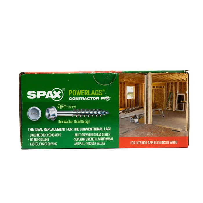 Lag Bolt 1/4 in. x 3- 1/2 in. Hex Head Zinc Plated (50-Pack) 4