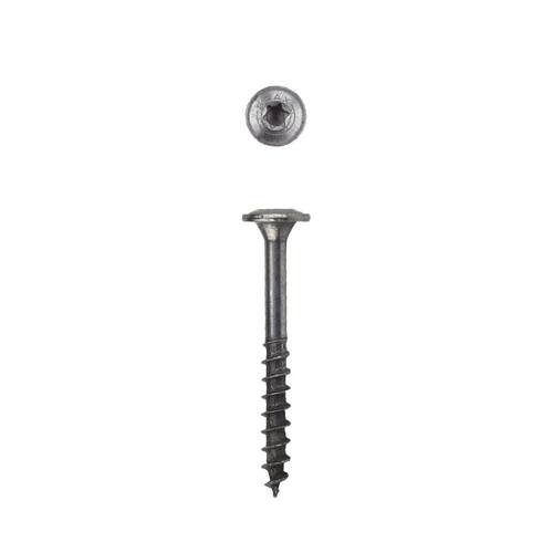 Exterior Screw #8 x 1-1/2 in. High Corrosion Resistant HCR T-Star Plus Wafer Head 1 lb.-Box