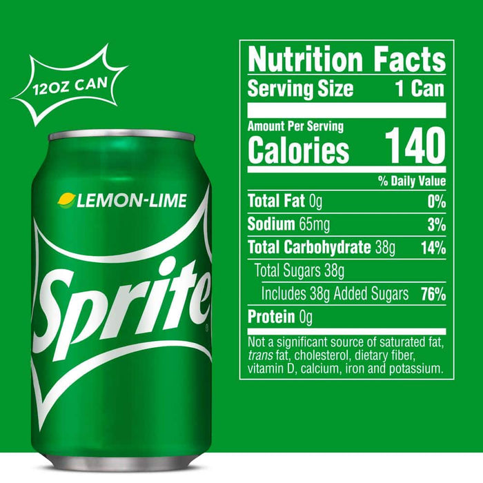 Sprite 12 fl. oz. Fridge Pack Cans (12-Pack)