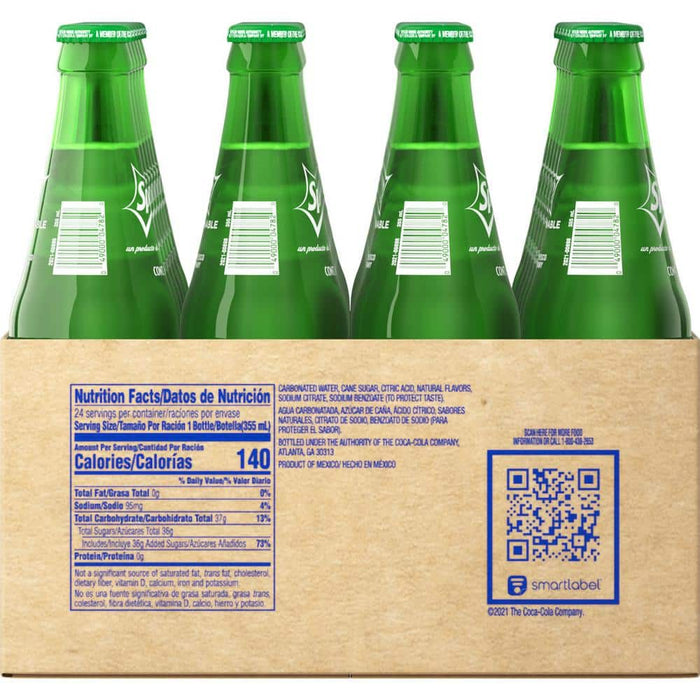 Sprite 355 ml Mexico Glass Bottles (24-Pack)