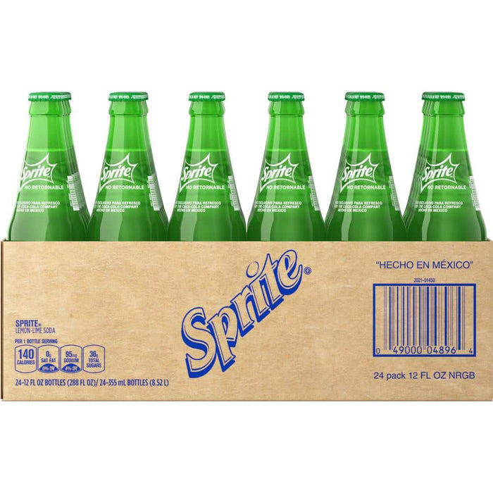 Sprite 355 ml Mexico Glass Bottles (24-Pack)