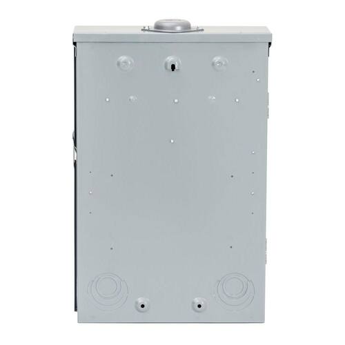 Circuit Breaker 100 Amp 20-Space 40-Circuit Homeline Outdoor Main Plug-On Neutral Load Center