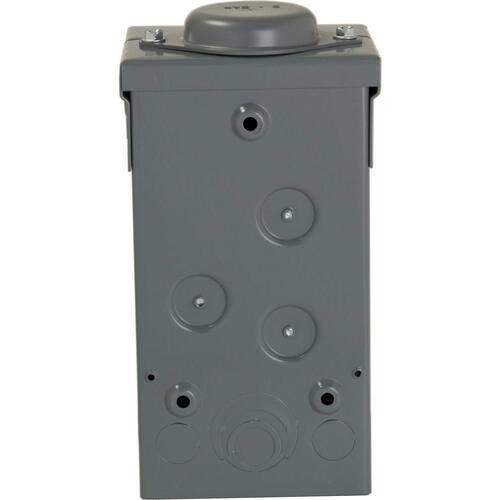 Load Center 70 Amp 2-Space 4-Circuit Homeline Outdoor Main Lug Center(HOM24L70RBCP)