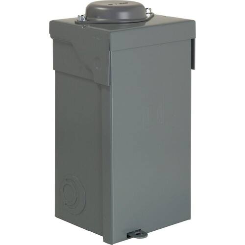 Load Center 70 Amp 2-Space 4-Circuit Homeline Outdoor Main Lug Center(HOM24L70RBCP)