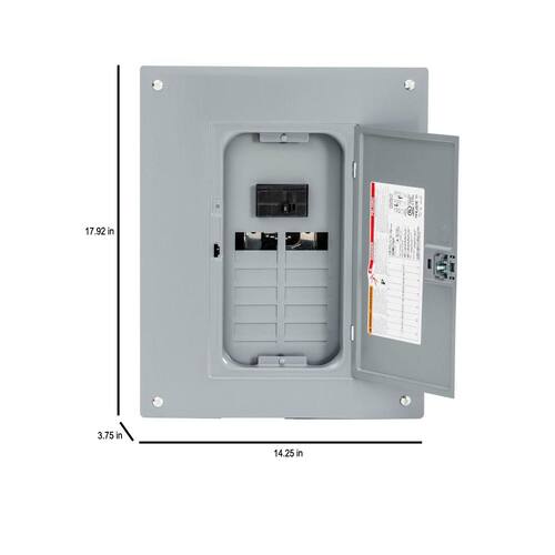 Load Center 70 Amp 2-Space 4-Circuit Homeline Outdoor Main Lug Center(HOM24L70RBCP)