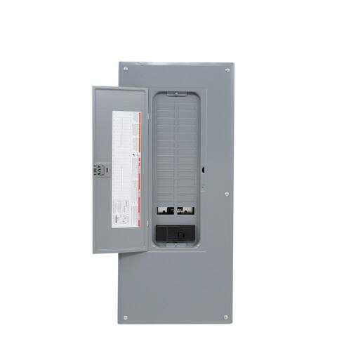 Circuit Breaker 200 Amp 30-Space 60-Circuit Homeline Indoor Main Plug-On Neutral Load Center with Cover(HOM3060M200PCVP)