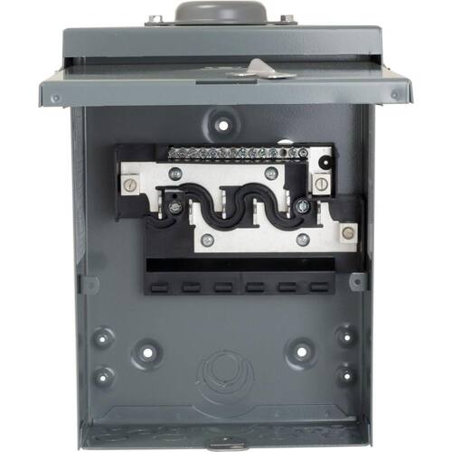 Load Center 100 Amp 6-Space 12-Circuit Homeline Outdoor Main Lug Center(HOM612L100RBCP)