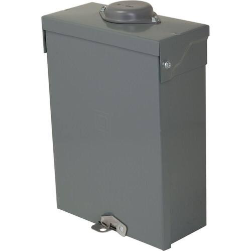 Load Center 100 Amp 6-Space 12-Circuit Homeline Outdoor Main Lug Center(HOM612L100RBCP)