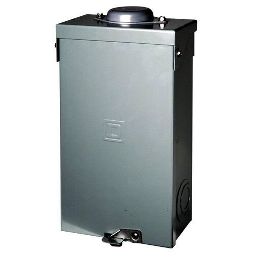 Circuit Breaker 100 Amp 2-Pole Circuit QO Outdoor Enclosure with QO2100 Included