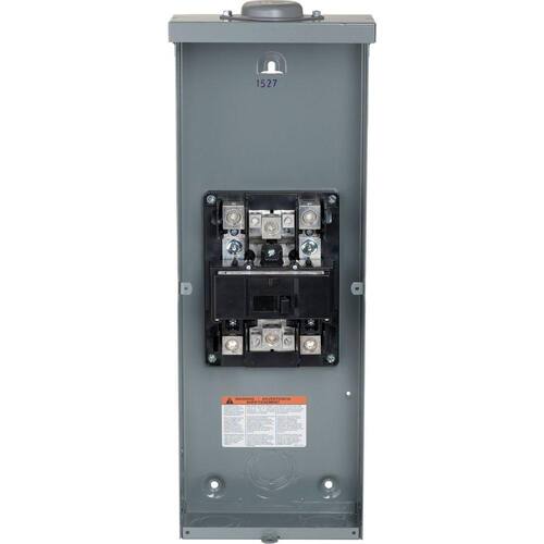 Circuit Breaker 200 Amp 2-Pole Circuit QO Outdoor Enclosure with QOM2200VH