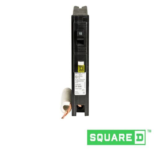 Circuit Breaker 15 Amp Single-Pole Circuit Homeline Combination Arc Fault Breaker(HOM115CAFIC)