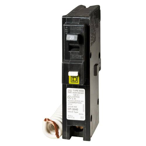 Circuit Breaker 20 Amp Single-Pole Circuit Homeline Combination Arc Fault Breaker(HOM120CAFIC)