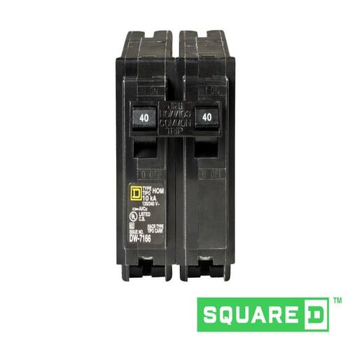 Circuit Breaker 40 Amp 2-Pole Circuit Homeline Breaker(HOM240CP)