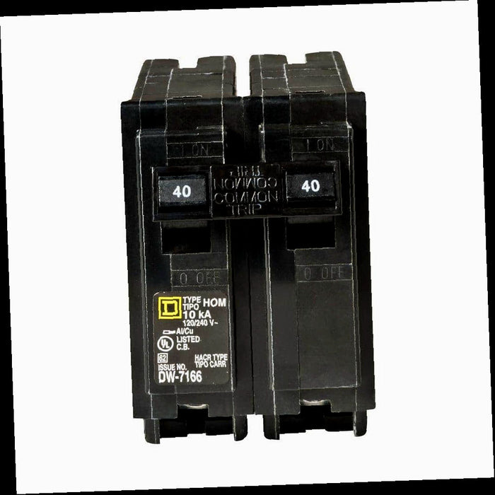 Circuit Breaker 40 Amp 2-Pole Circuit Homeline Breaker(HOM240CP)