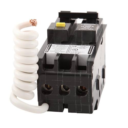 Circuit Breaker 50 Amp 2-Pole Circuit Homeline GFCI