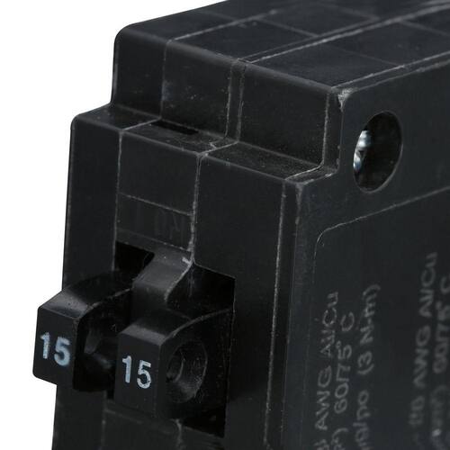 Circuit Breaker Amp Single-Pole Circuit Homeline 2-15 Tandem