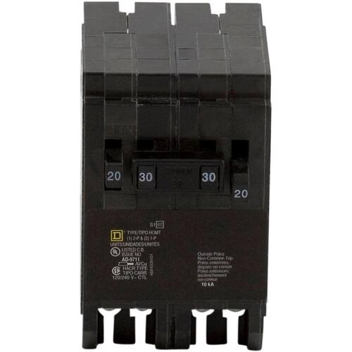 Circuit Breaker Amp Single-Pole Amp 2-Pole Circuit Homeline 2-20 1-30 Quad Tandem