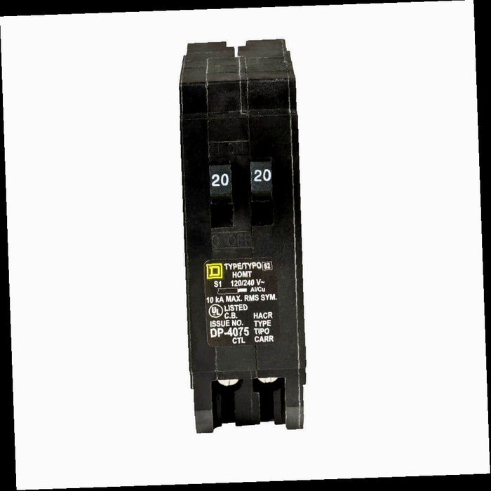 Circuit Breaker Amp Single-Pole Circuit Homeline 2-20 Tandem