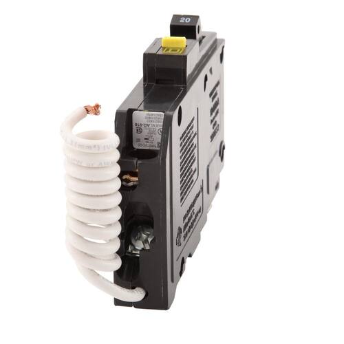 Circuit Breaker 20 Amp Single-Pole Circuit QO Qwik-Gard GFCI